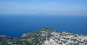 Bild eines Küstenteils der Insel Capri