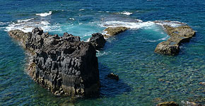 Bild eines Küstenabschnitts der Insel El Hierro