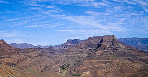 Ein Bild der Berge von Gran Canaria