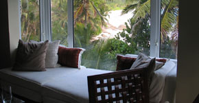 Bild eines Hotelzimmer auf den Seychellen