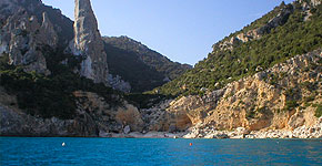Bild der Küste von der Insel Sardinien