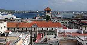 Bild vom Hafen der Insel Kuba