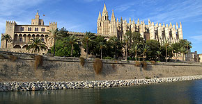 Abbildung einer Kathedral auf Mallorca