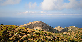 Bild über die Insel Naxos