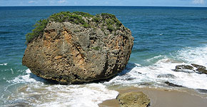 Bild vom Strand der Insel Puerto Rico